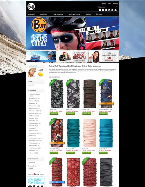 Buff Türkiye Online Mağaza