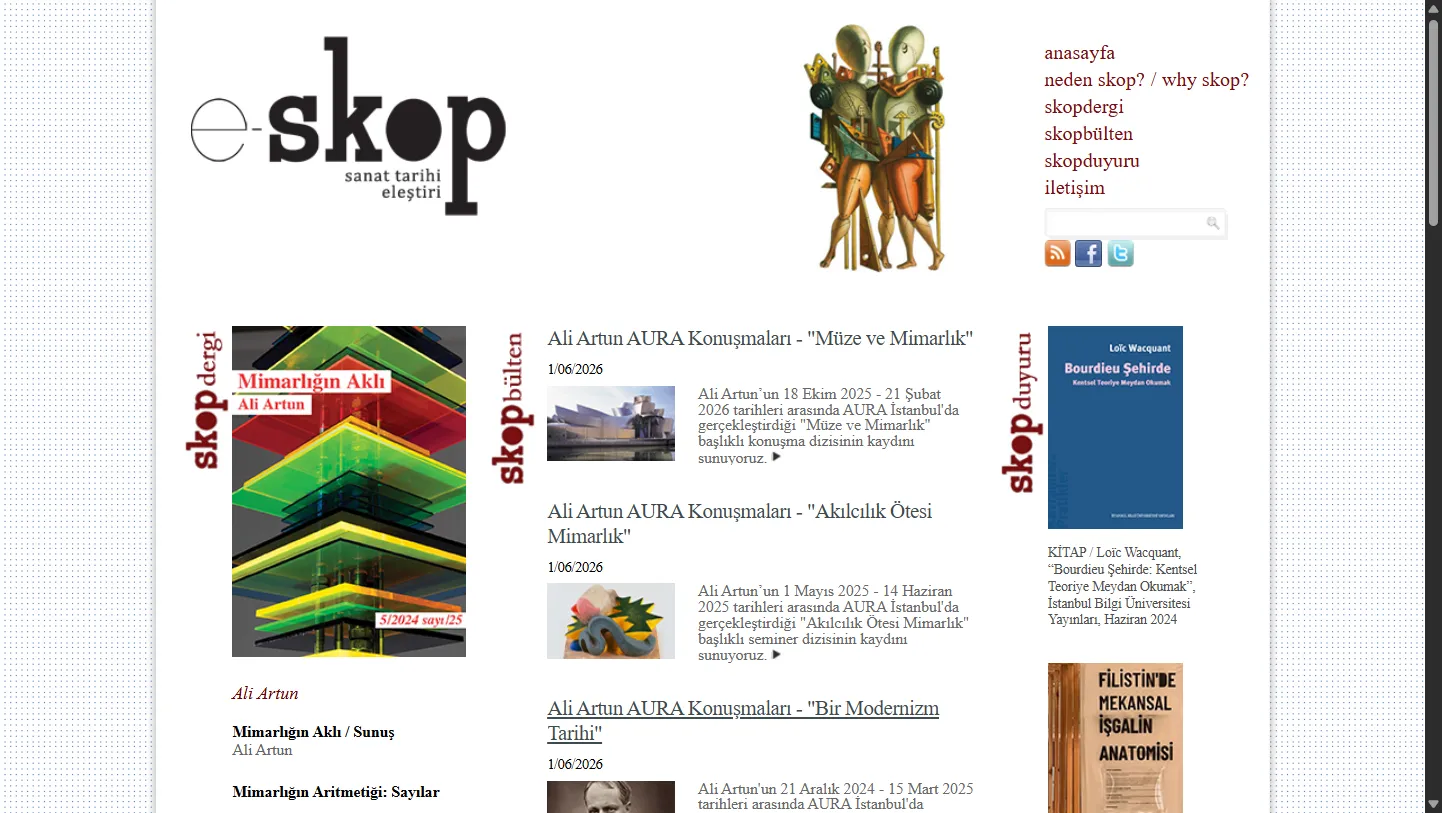 e-skop — Sanat Tarihi ve Eleştiri